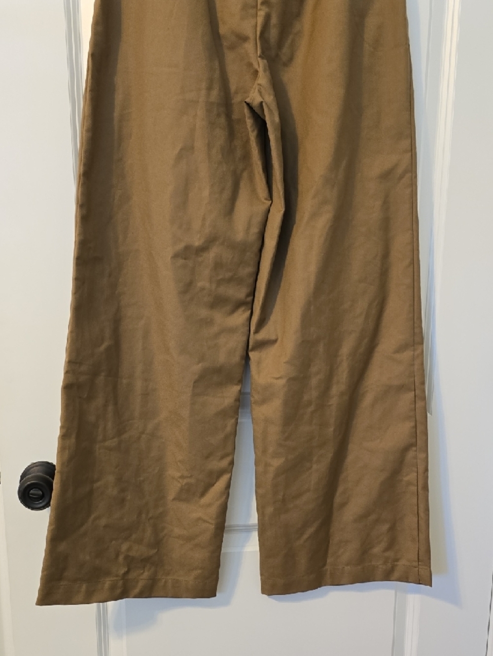 Commense Wide-Leg High Waist Pants in Tan. Size XS NWT - Picture 14 of 16